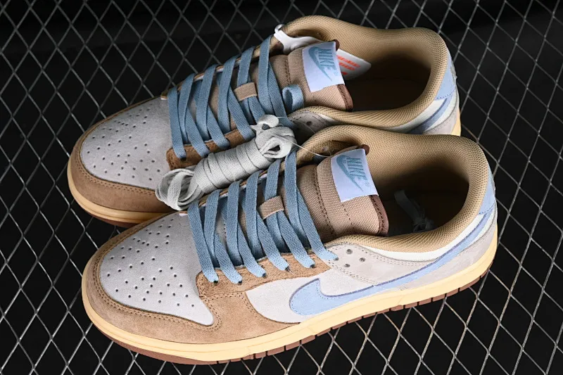 All Categories Nk SB Dunk Series Nk SB Dunk Low Low-top sneakers N version Nk Dunk Low "Sanddrift Blue" Old sand contrast style SB low-top sports and leisure sneakers HF0106-100